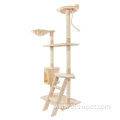 Height Cat Tree Pet Play House Climbing Tower